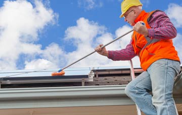 Ogbourne St Andrew soft wash roof cleaning